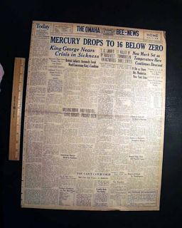 Chipley FL Fort Payne Al Tornadoes 1936 Old Newspaper