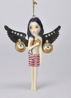  Griffith Strangelings Steampunk Mechanical Angel Ornament 3.5H Statue