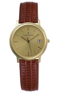Claude Bernard Classic Gents Mens Gold Watch 70149 37J Di