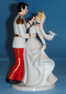 Art of Disney Cinderella Prince Charming Wedding Figurine Cake Topper