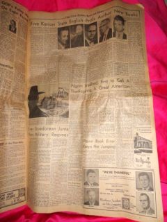 11 24 64 Newspaper John Kennedy Death Lee Harvey Oswald