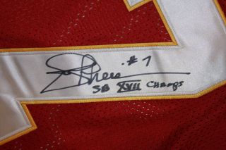  Autographed Washington Redskins TB Michell & Ness Jersey   JSA