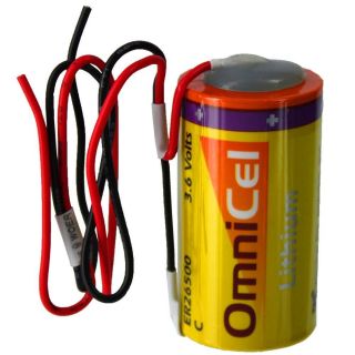  6V 8 5Ah Size C Lithium Thionyl Chloride Battery w Wire Leads