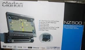 Clarion NZ500 GPS Navigation DVD Bluetooth Reciever
