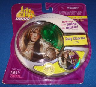 Tiger Electronic Hit Clips Kelly Clarkson Low Disc Case New SEALED