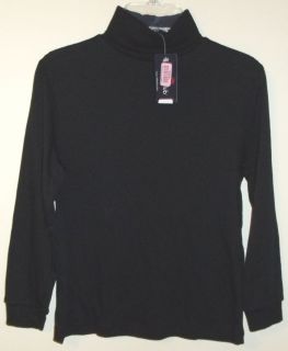 Boys Class Club Solid Collared Shirt NWT Sz 14 Black