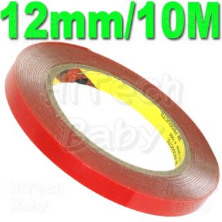  3M Auto Clear Acrylic Double Sided Attachment Waterproof Tape