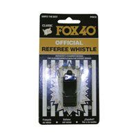 Fox 40 Classic Original Whistle Black Official Referee