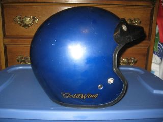 Blue Arai Classic R GL Goldwing Large Helmet w Black Visor Dot Snell