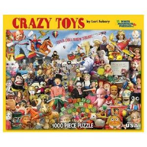 Crazy Toys 1000 Piece Jigsaw Puzzle Classic Old Vintage Toys Brand New