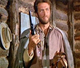 Clint Eastwood Movie Prop Western Cowboy Long Colt Gun