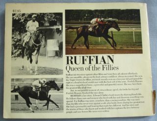 Ruffian Queen of The Fillies Book by Edward Claflin