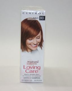 Clairol Loving Care Natural Instincts Auburn 80 Lot of 3 boxes hair