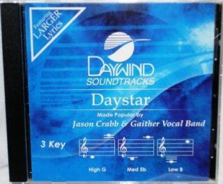 Jason Crabb DayStar New Christian Accompaniment CD