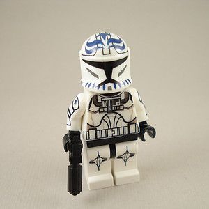 Lego Star Wars Clone War Clone Trooper Pilot Axe
