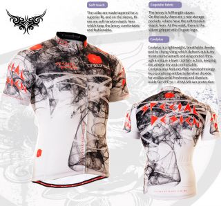 Mens Bike Bicycle Cycle Shirt Shortsleeve Top Gear Cyclist Jersey s M