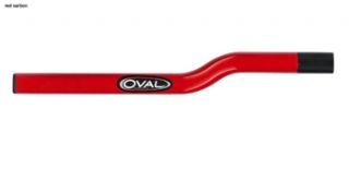 Oval Carbon Extension Arms   S Bend