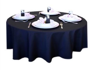  Qualitly Polyester Tablecloth Wedding Table Linens 3 Colors
