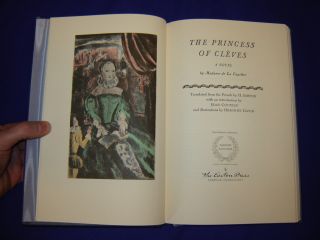 The Princess of Cleves Leather Easton Press Madame de La Fayette