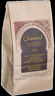 Rhassoul 100 Pure Organic Moroccan Cosmetic Clay 500g