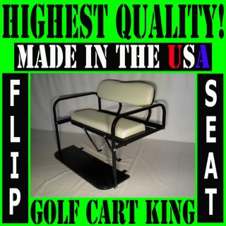 Club Car Precedent Golf Cart Rear Flip Back Seat Kit