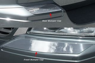 New 04 06 Chrysler Pacifica Front and Rear Bumper Cap Mirror Polished