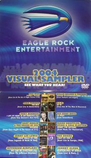  Sampler DVD Who Doors ELO Johnny Clegg Tina Turner Clapton New
