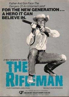Chuck Connors The Rifleman 1985 Ad for The New Generation