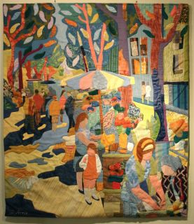 1965 Antonio Sereix Codina Tapestry Painting Spanish Artist Spain