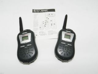 Pair COBRA MICROTALK FRS 105   2   WAY RADIOS   walkie talkies