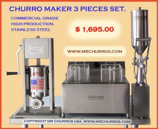Churro Churros Churrera Churro Maker Churro Machine