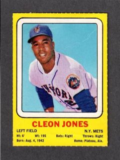 1970 Transogram Cleon Jones NY Mets Fair