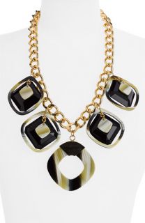Tory Burch Square Statement Necklace