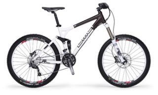 bmc supertrail st01 with 160mm front and rear end suspension