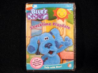 Blues Clues Blues Room Snacktime Playdate 4 Episodes Nick Jr 2004 New
