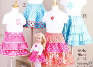 Cindy Taylor Oates Little Sassy Skirt Pattern Patterns