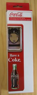 Classic Coca Cola Coke Red Bottle Opener Cap Catcher Combo Brand New