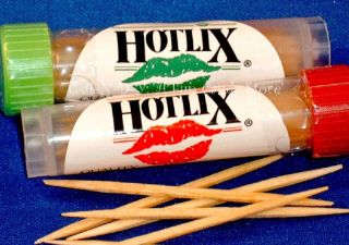 FLAVORED TOOTHPICKS   CINNAMON & COOL MINT TOOTHPIX   one tube of each