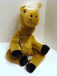 Boyds Bears Clyde Clopsdale Horse Plush w Horseshoe HCTS
