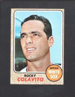  1968 Topps Baseball 99 Rocky Colavito NM MT