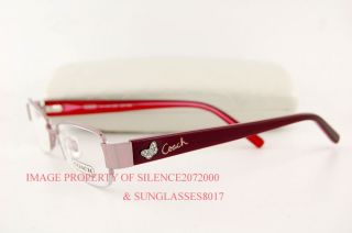 Brand New Coach Eyeglasses Frames 1028 Cheyenne Light Rose 100