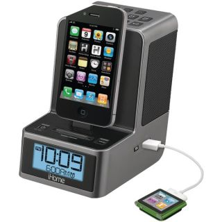 iHome ID37 iPad R iPod R iPhone R Dual Alarm Stereo Clock Radio