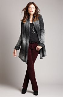 Beatrix Ost Sweater Coat & NYDJ Corduroy Jeans