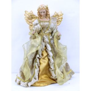 Product Specifications* 12 champagne coat angel with gold
