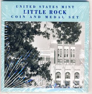 2007 LITTLE ROCK COIN AND MEDAL SET MINT SEALED NEVER OPENED