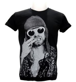 Kurt Cobain T Shirt Tee Retro Nirvana Seattle Sound Indy Grunge