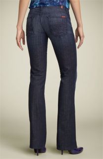 7 For All Mankind® Edie Crystal Bootcut Stretch Jeans (Los Angeles Dark)