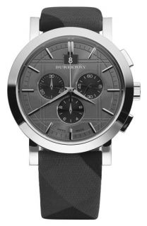 Burberry Stainless Steel Check Watch