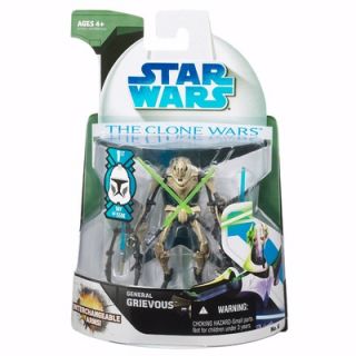 SEALED Clone Star Wars General Grievous 6 Action Figure