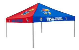  Jayhawks NCAA 9 x 9 Pinwheel Color Pop Up Tailgate Canopy Tent